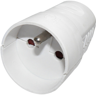 Zásuvka Emos P0042 bílá, 250V